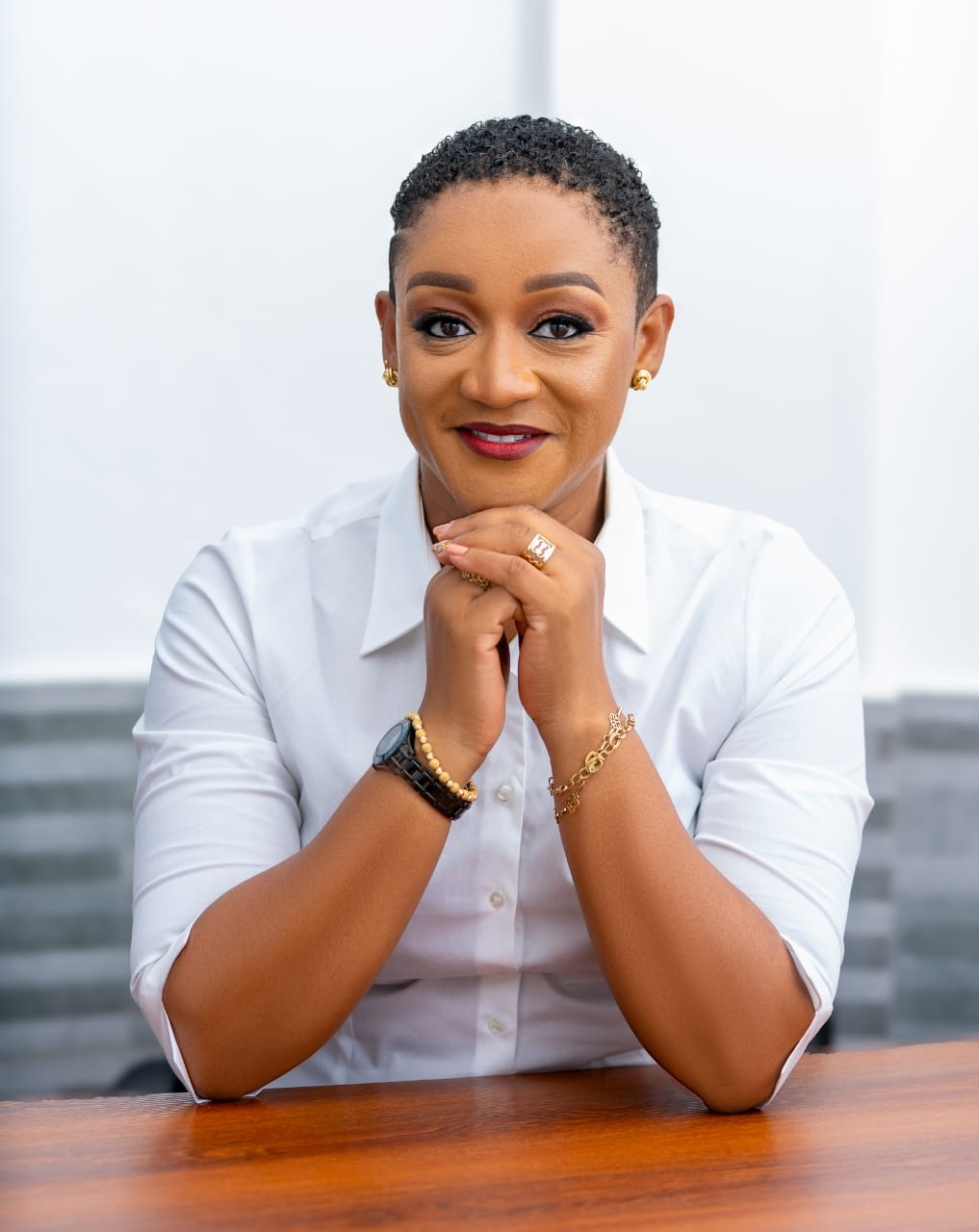 Portrait of Ms. Bianca Nadia Noshie, Chief Executive Officer